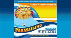Desktop Screenshot of islandwatercharters.com